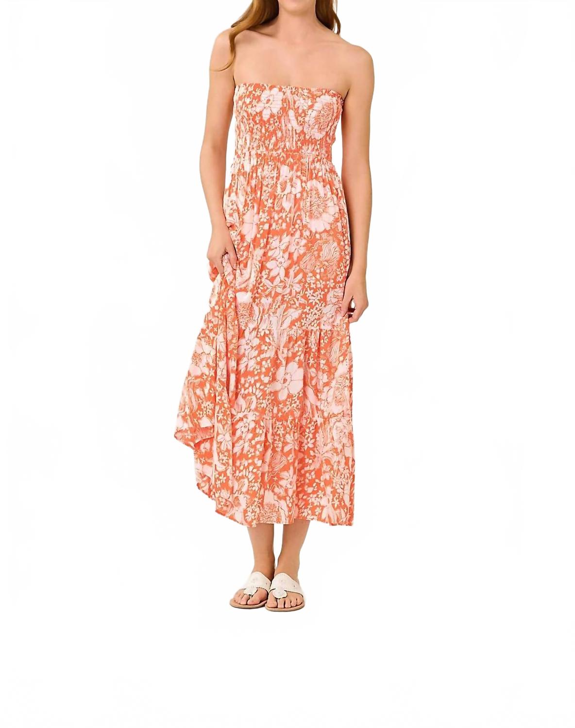 Vestido color naranja