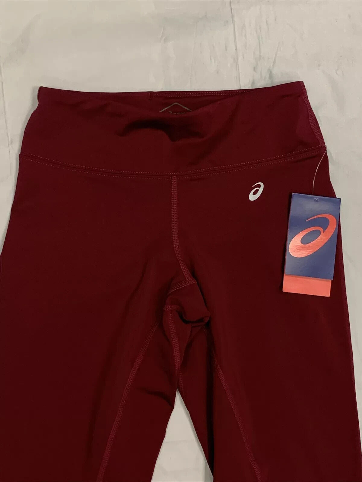 Leggings de mujer con cintura elástica color vinotinto