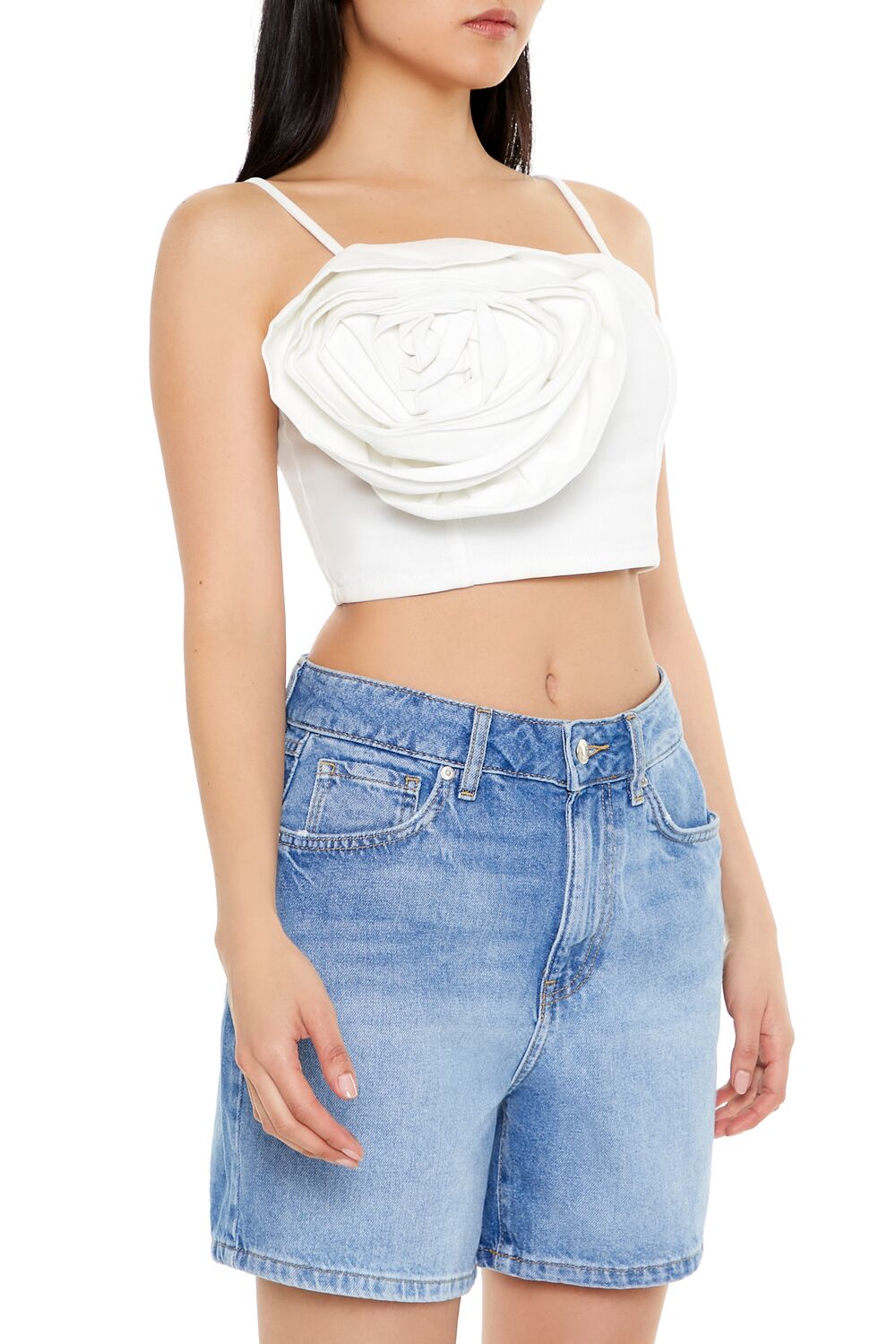 Camiseta sin mangas de mezclilla