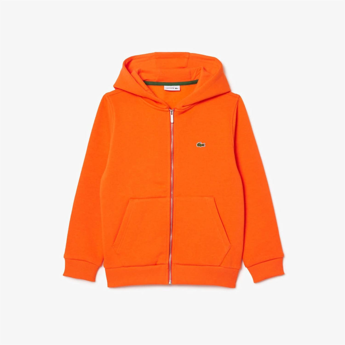 Buzo con capucha unisex color naranja