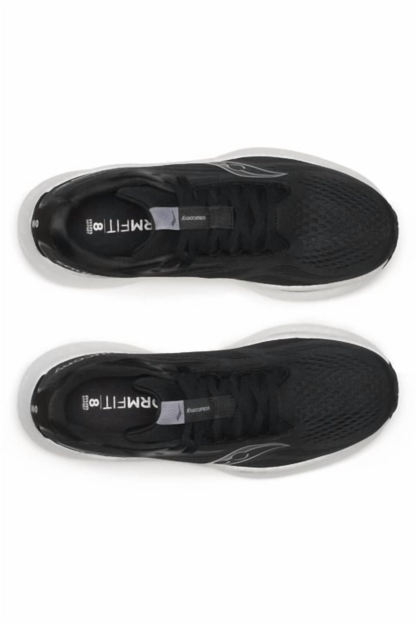 Tenis para correr de mujer color negro y blanco