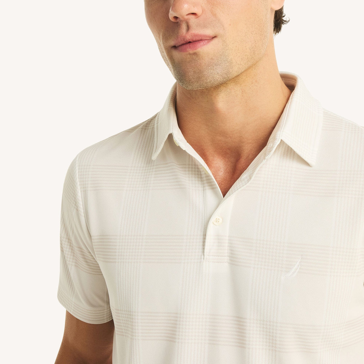 Polo de hombre a cuadros