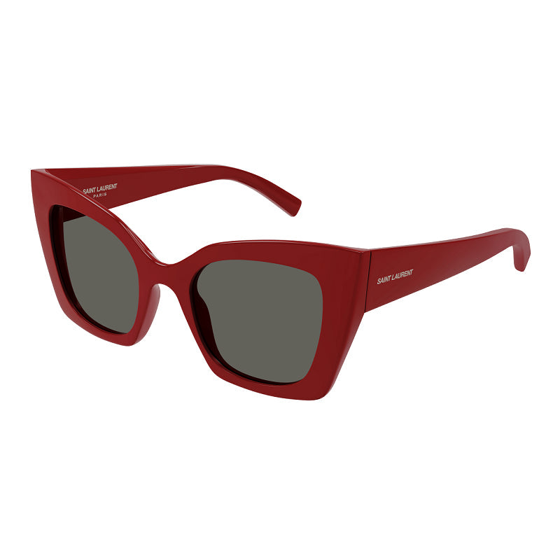 Gafas color gris y rojo