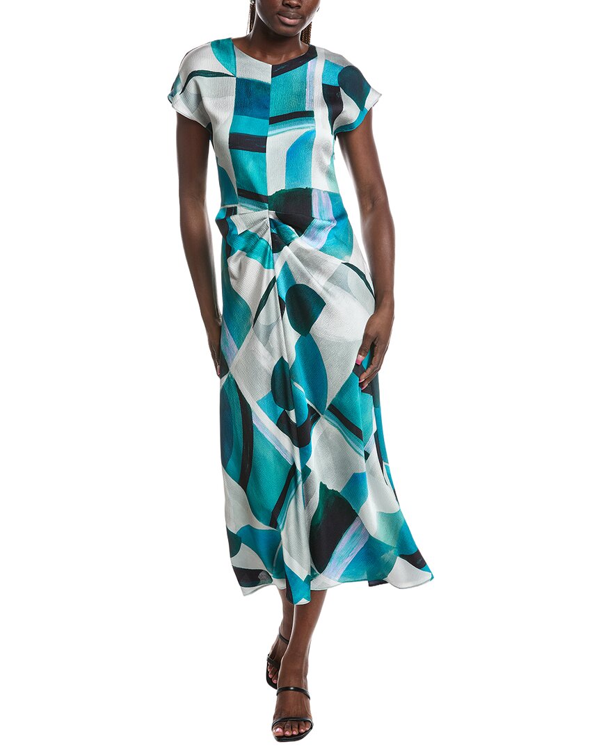 Vestido midi con estampado