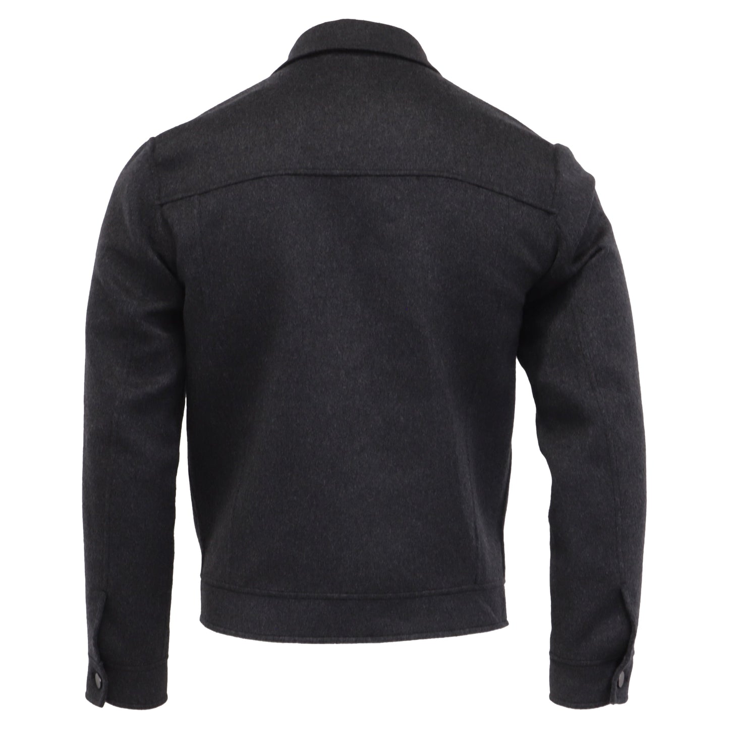 Chaqueta de lana color gris