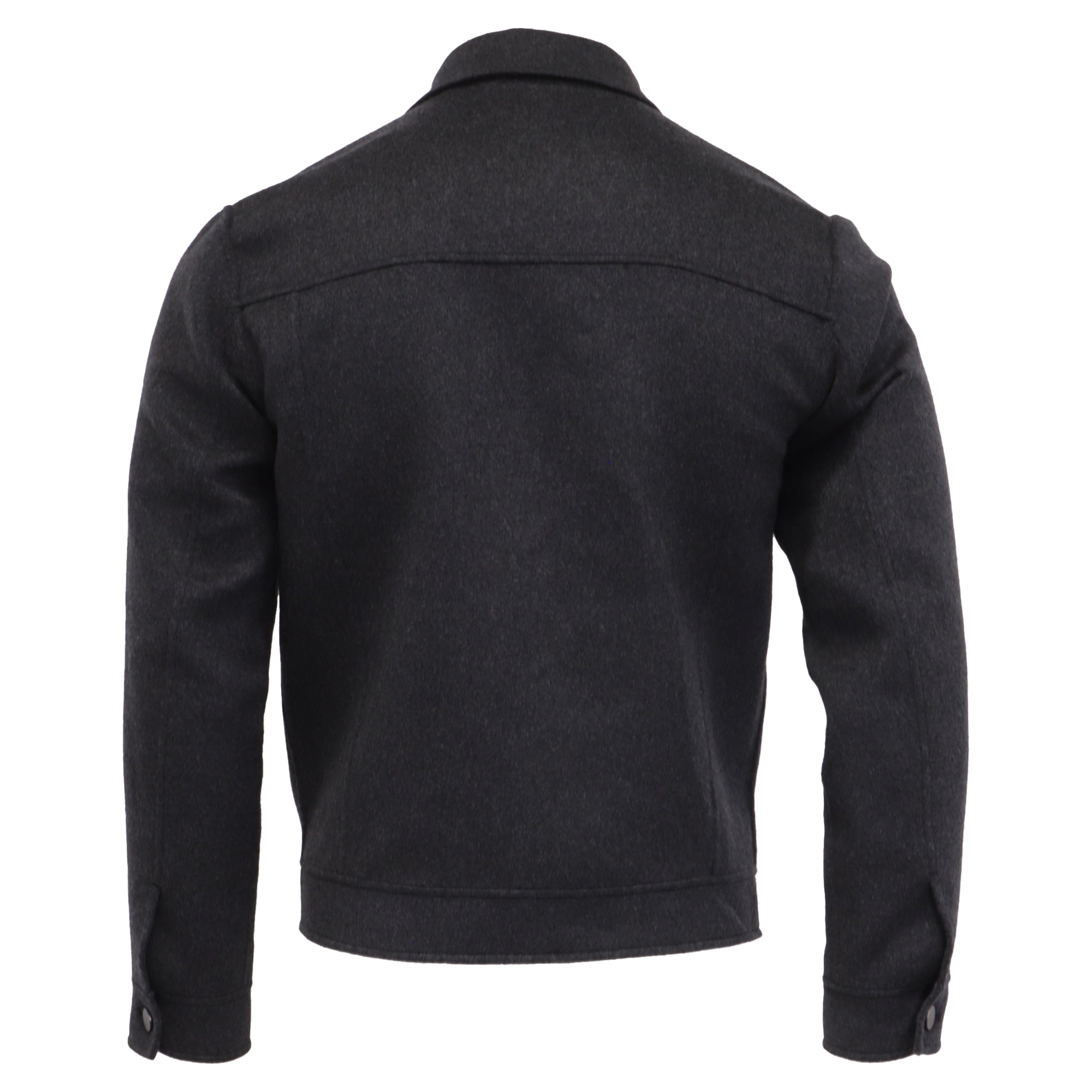 Chaqueta de lana color gris