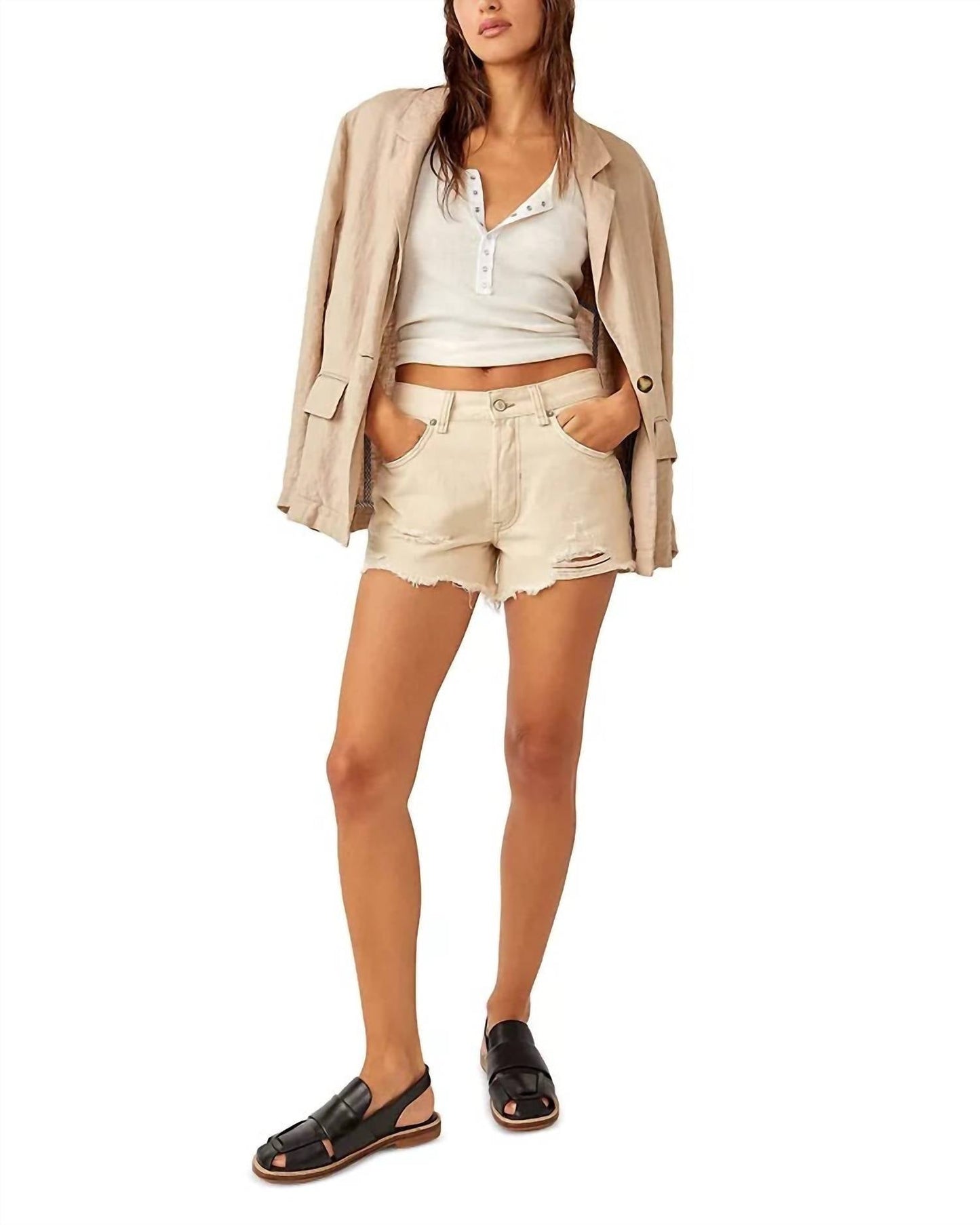 Short de mezclilla