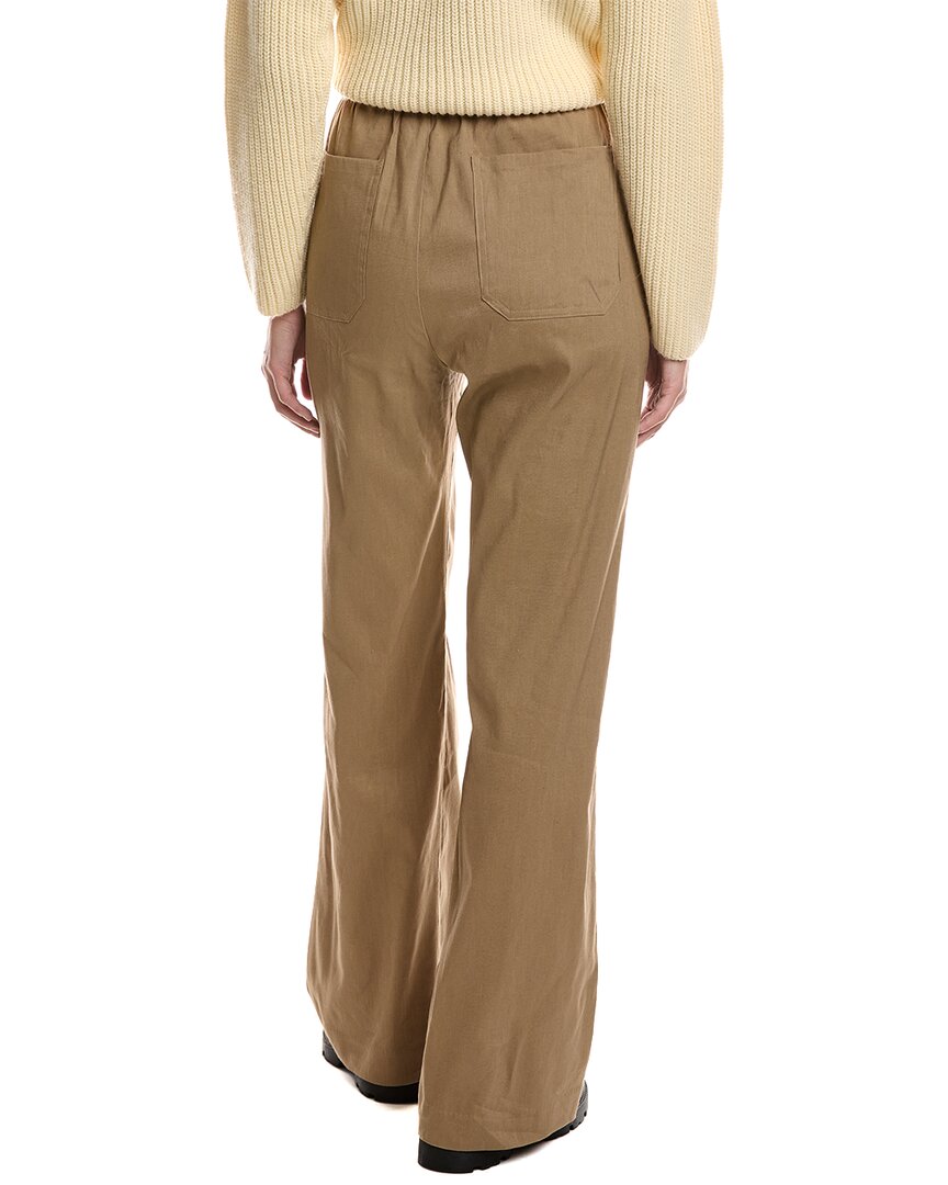 Pantalón de mezcla de lino