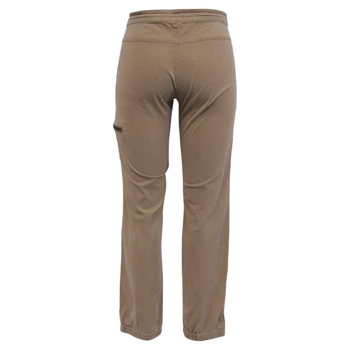 Pantalón de algodón color café