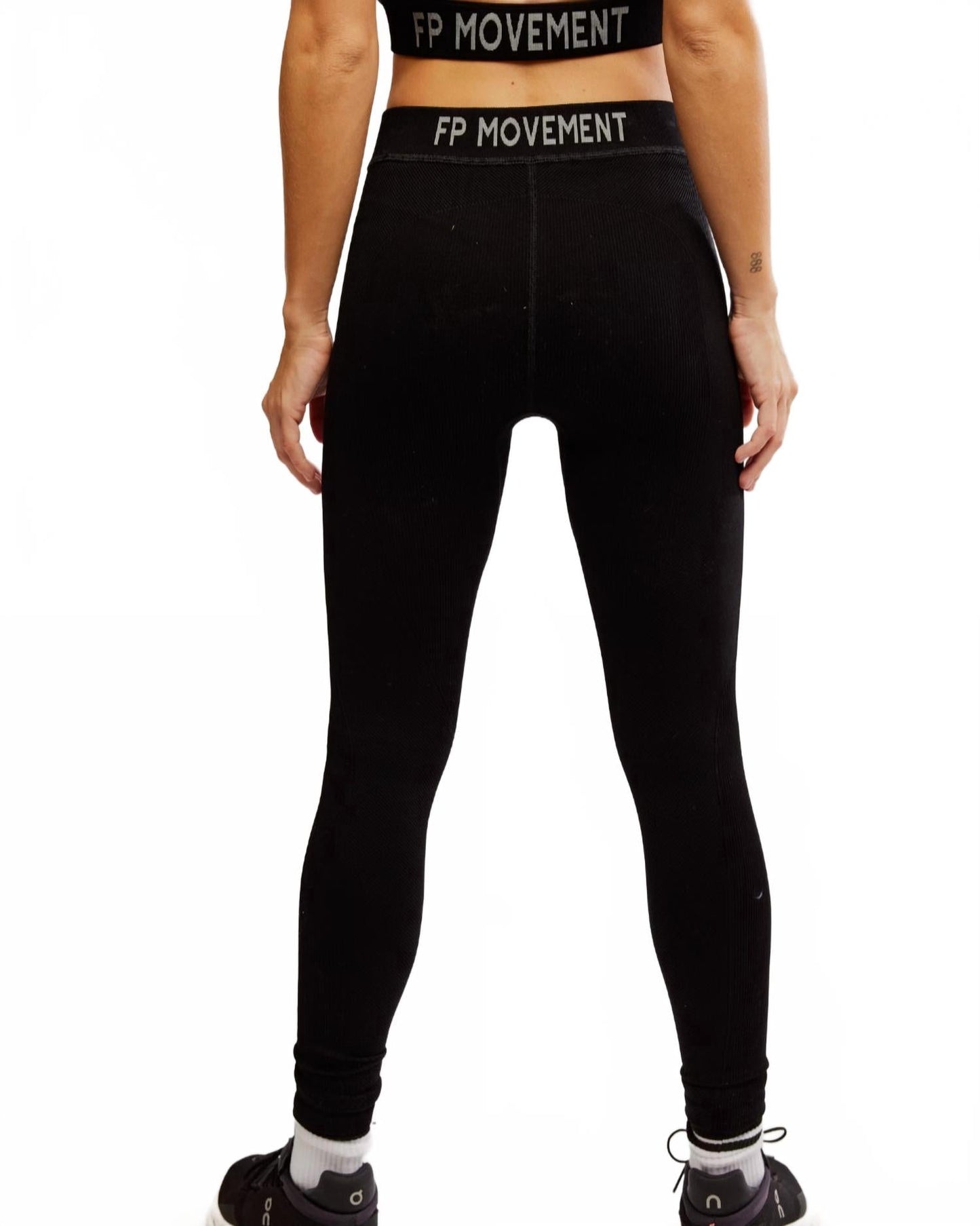 Leggings color negro