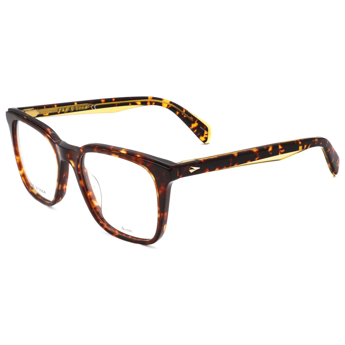 Montura para gafas de hombre 53 mm color beige
