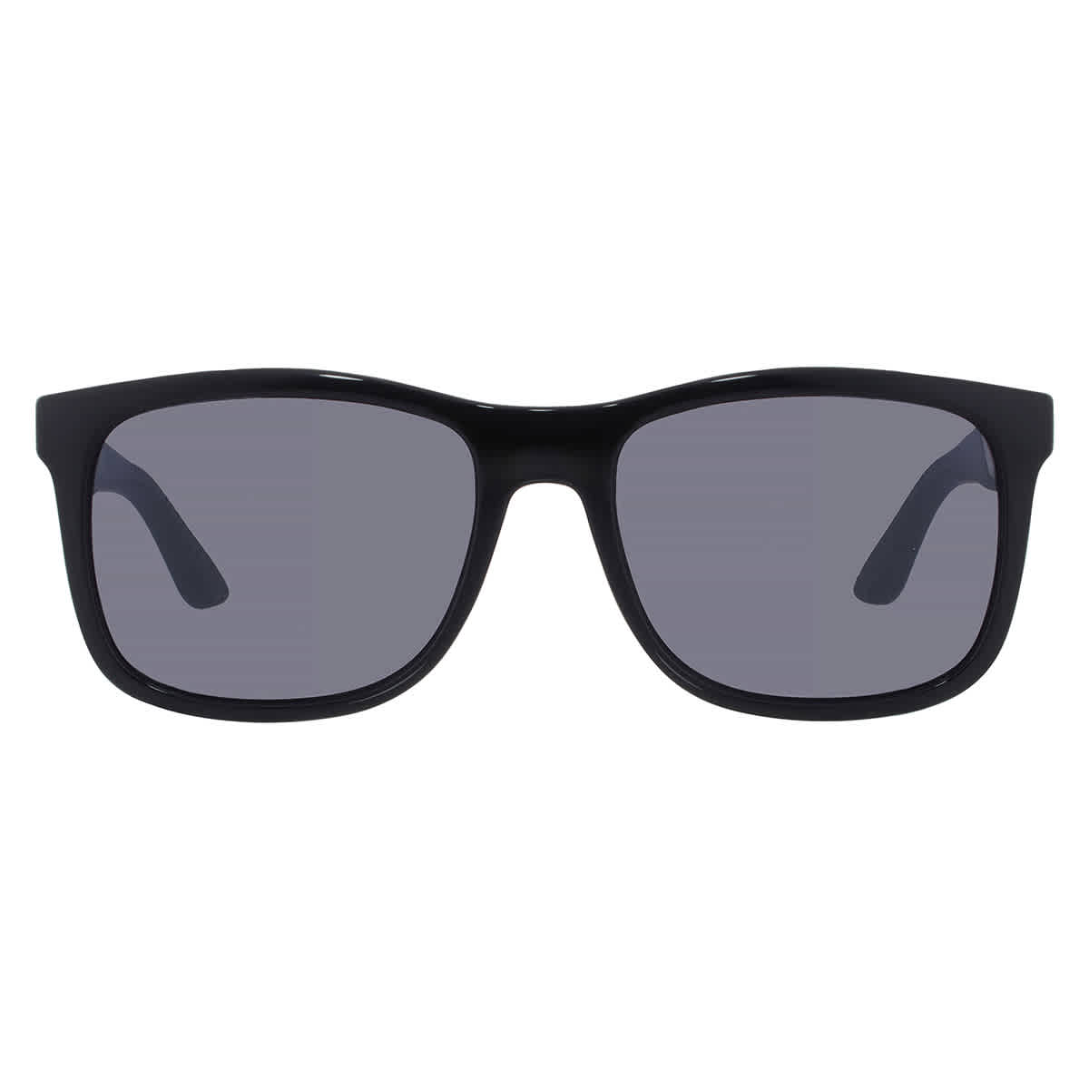 Gafas de sol de hombre de montura cuadrada color gris oscuro