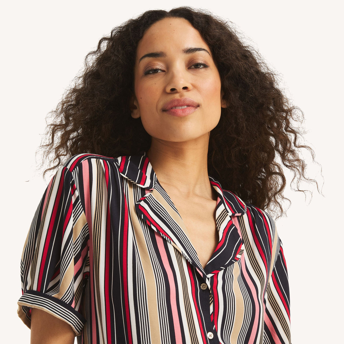 Camisa de mujer a rayas