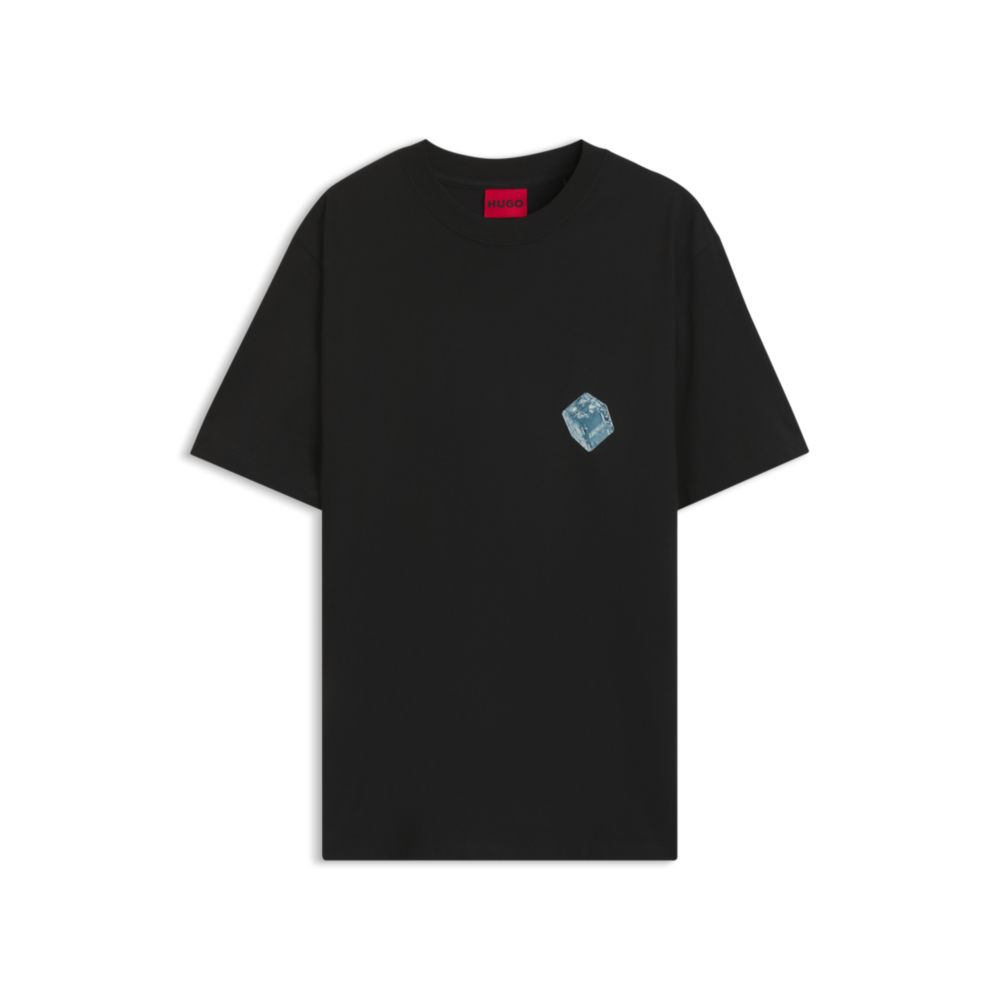 Camiseta de algodón con estampado