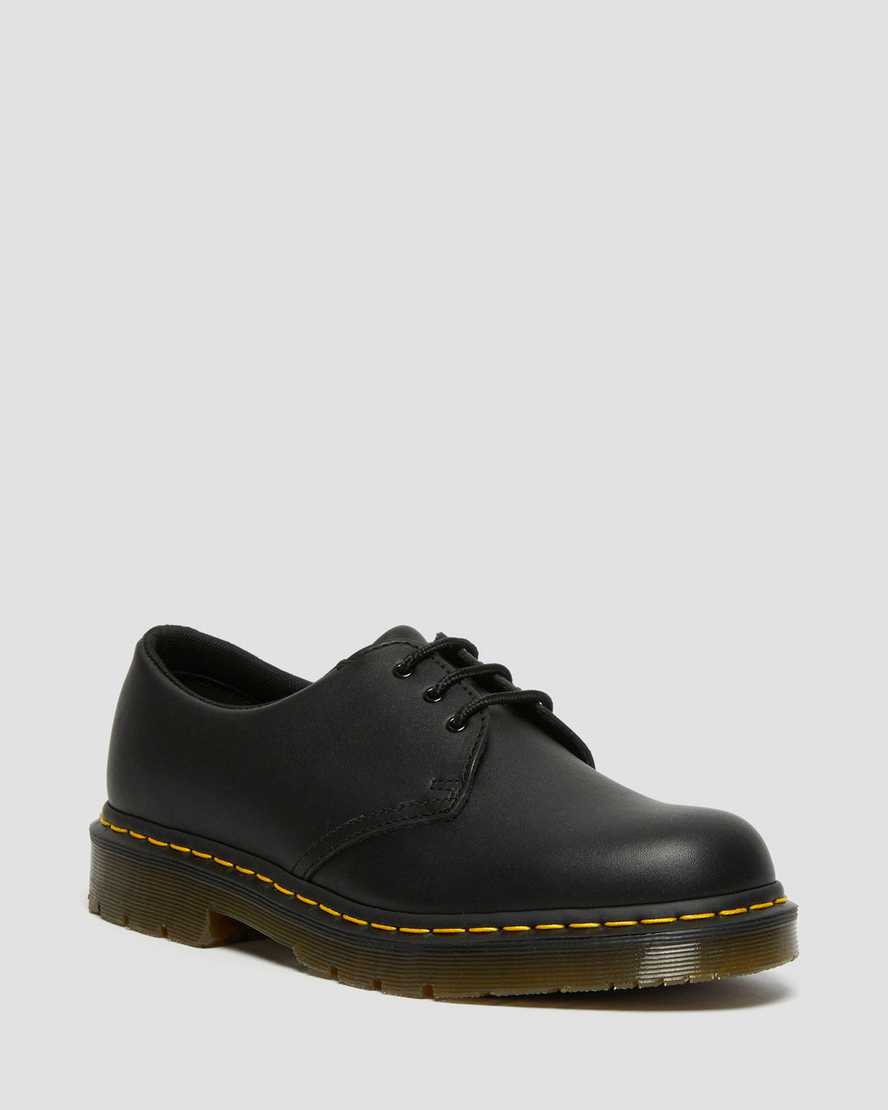 Zapatos de cordones de cuero