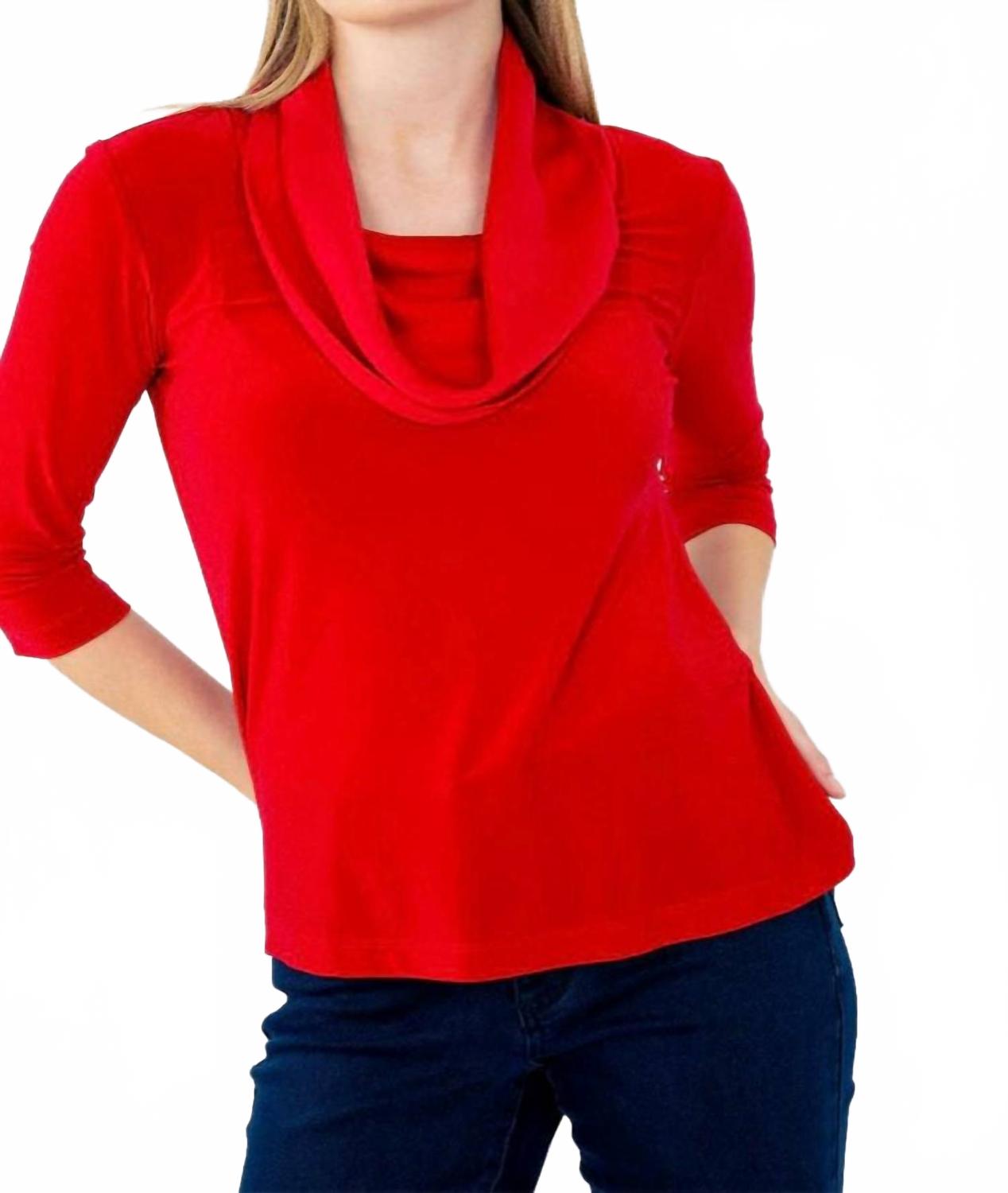 Top color rojo