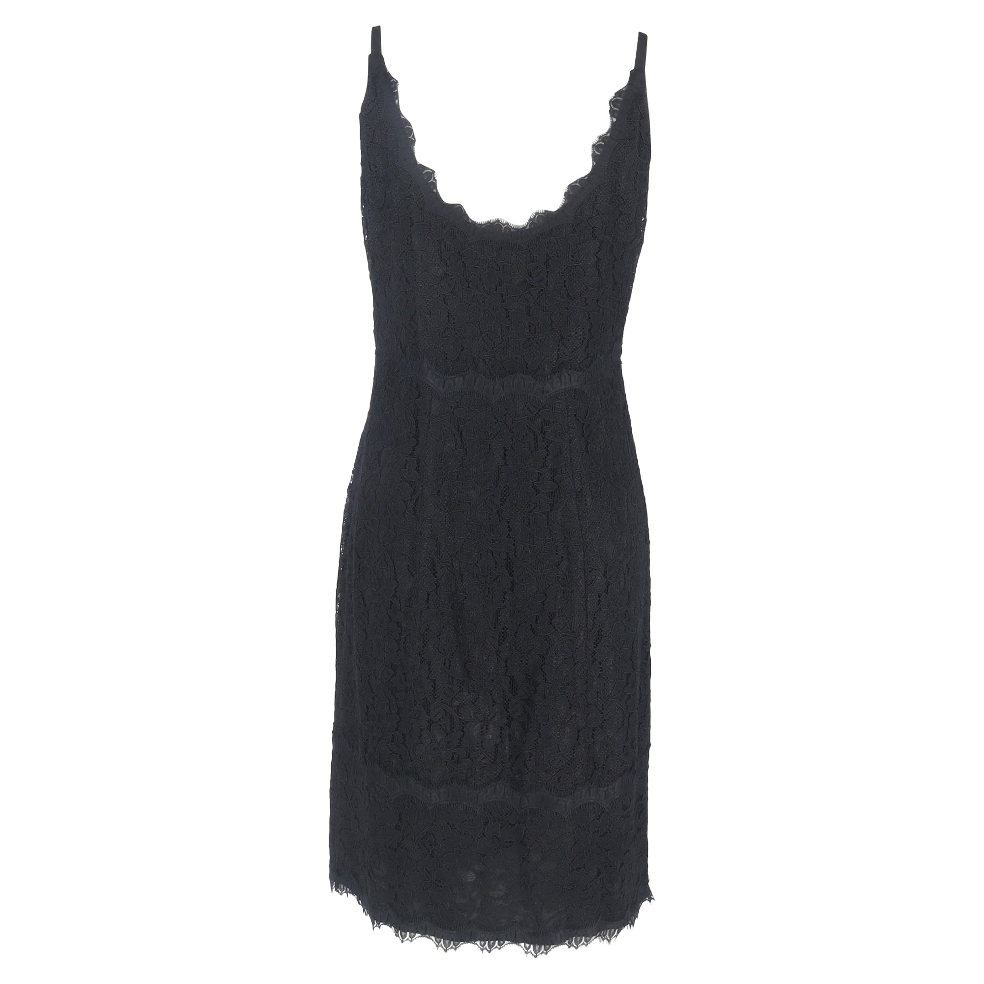 Vestido corto color negro