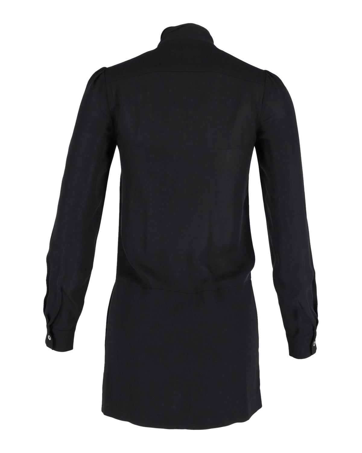 Vestido corto color negro