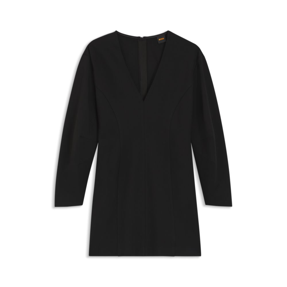 Vestido con cuello en V