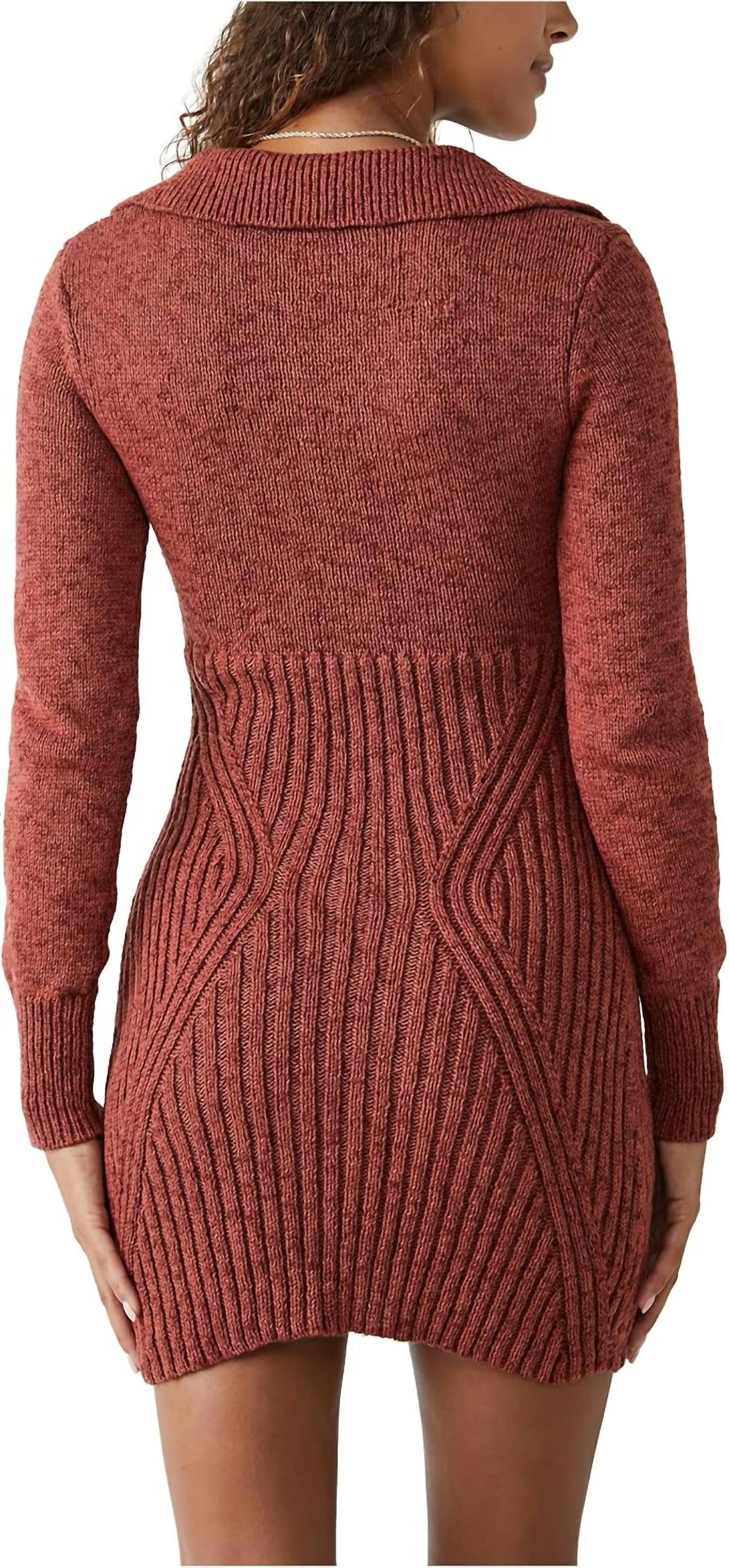 Vestido corto color rojo