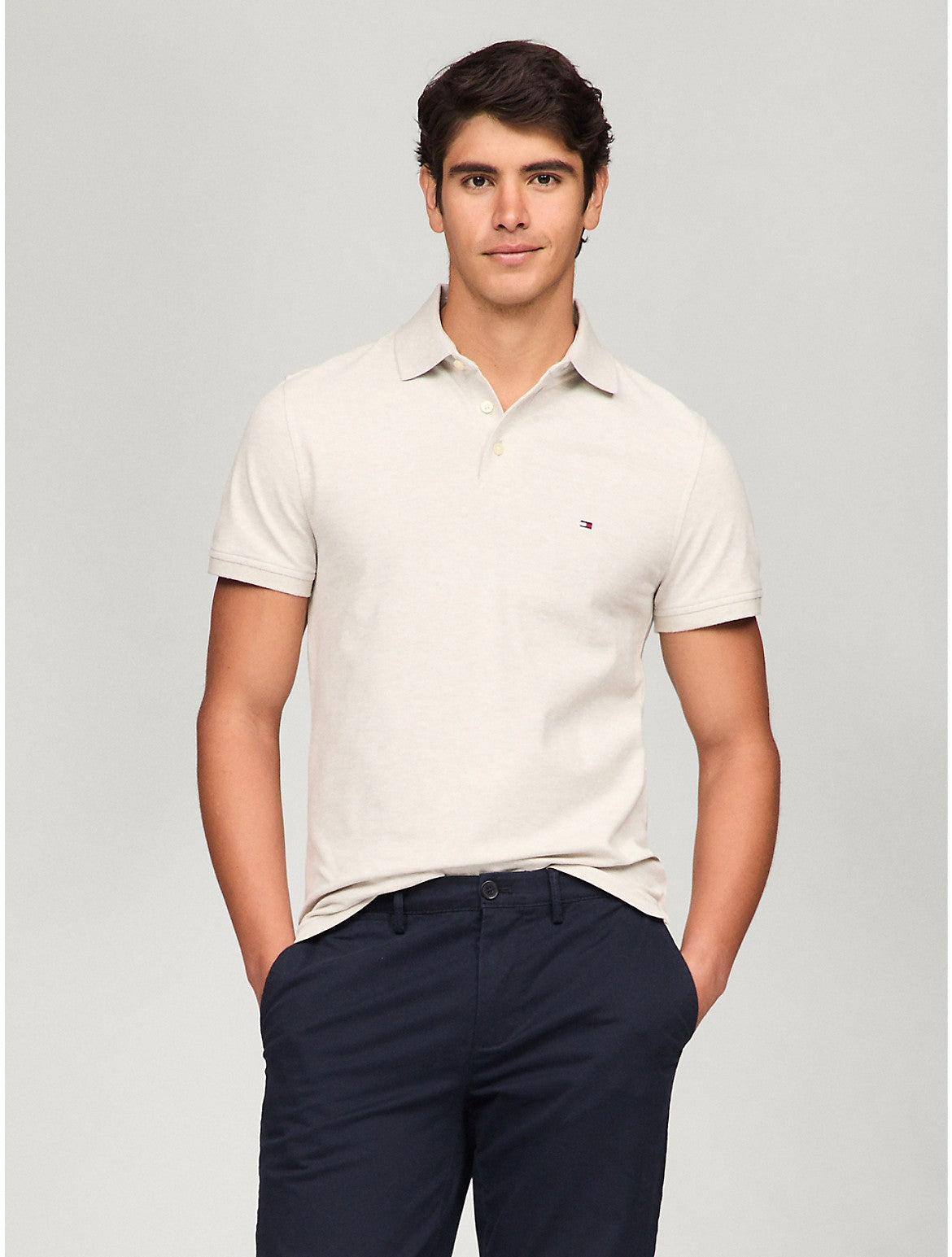 Polo de hombre de corte ajustado