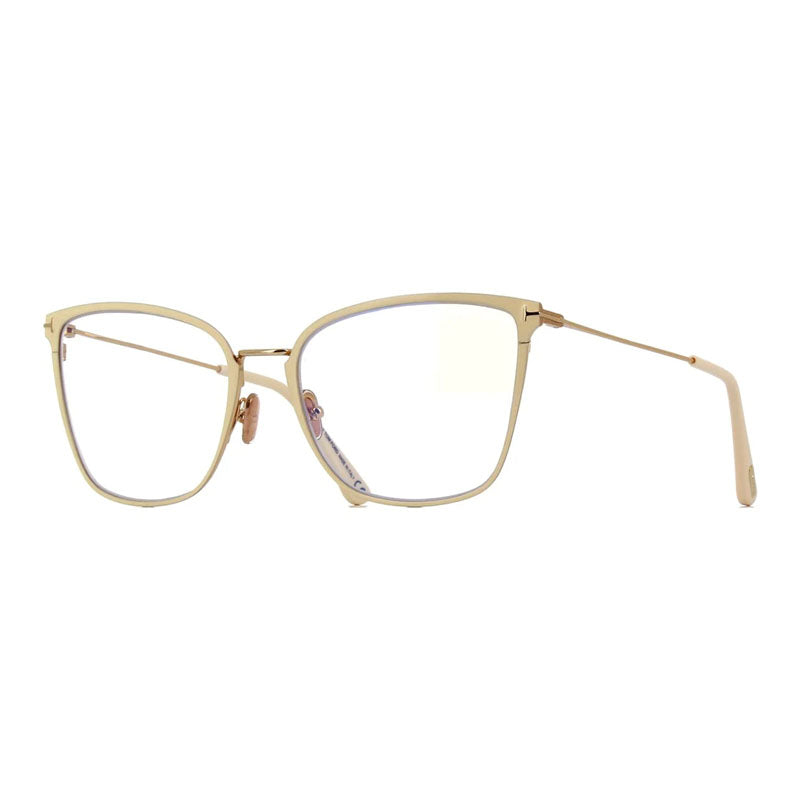 Gafas 56 mm color azul y marfil