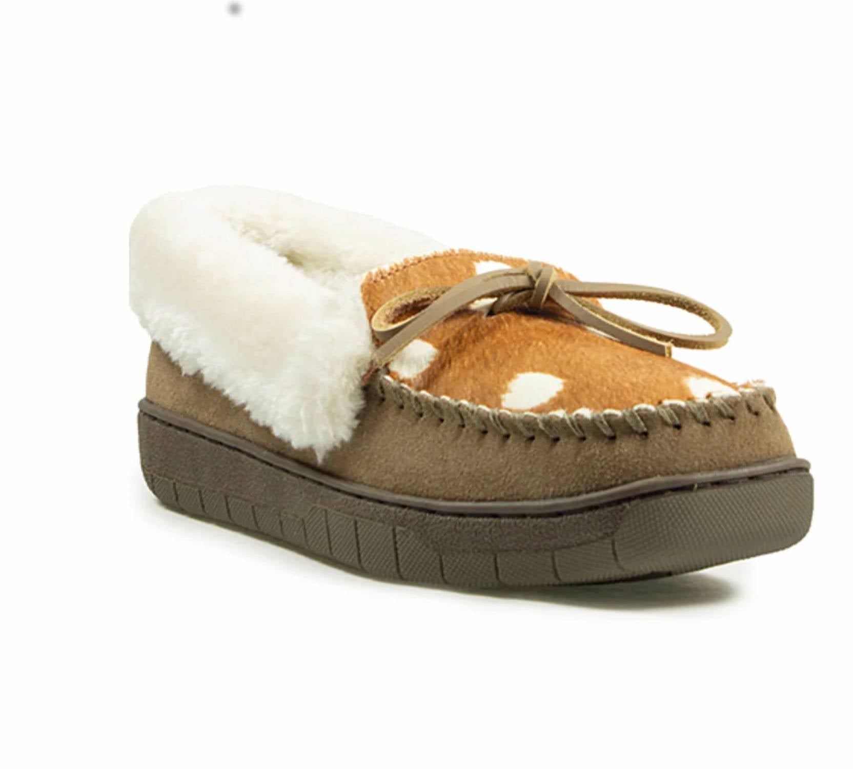 Mocasines de mujer color café