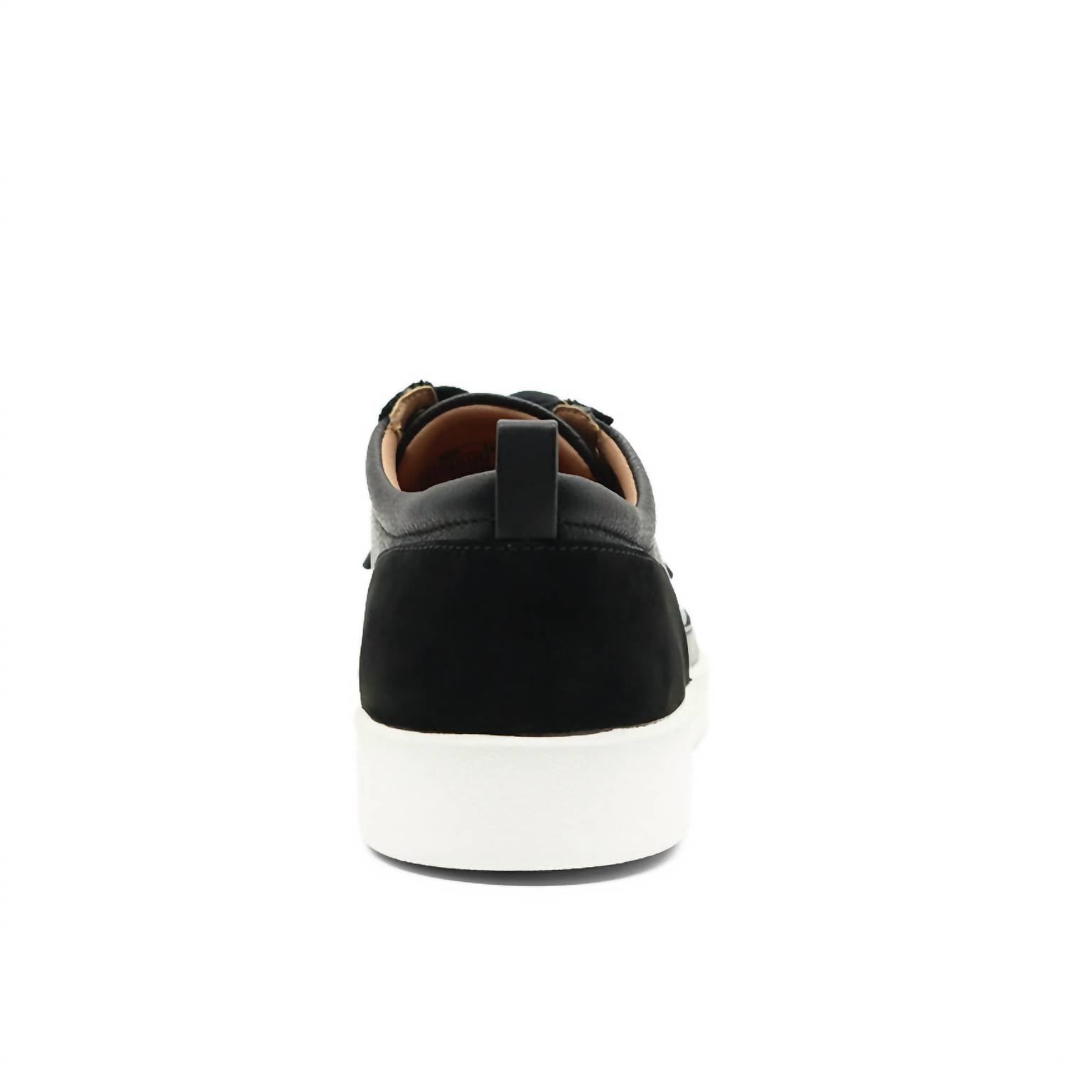 Tenis de mujer de cuero color negro