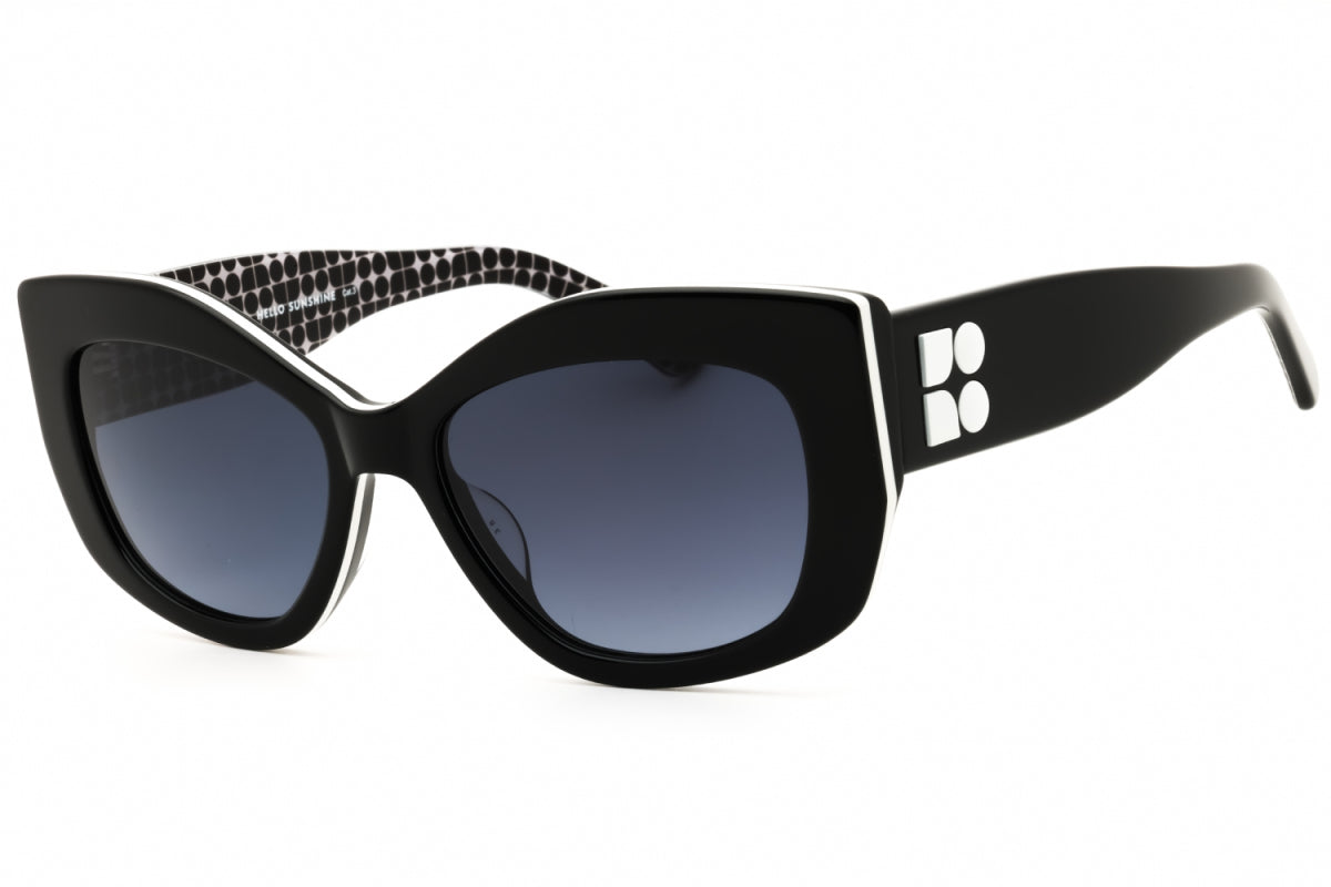 Gafas color gris oscuro y negro