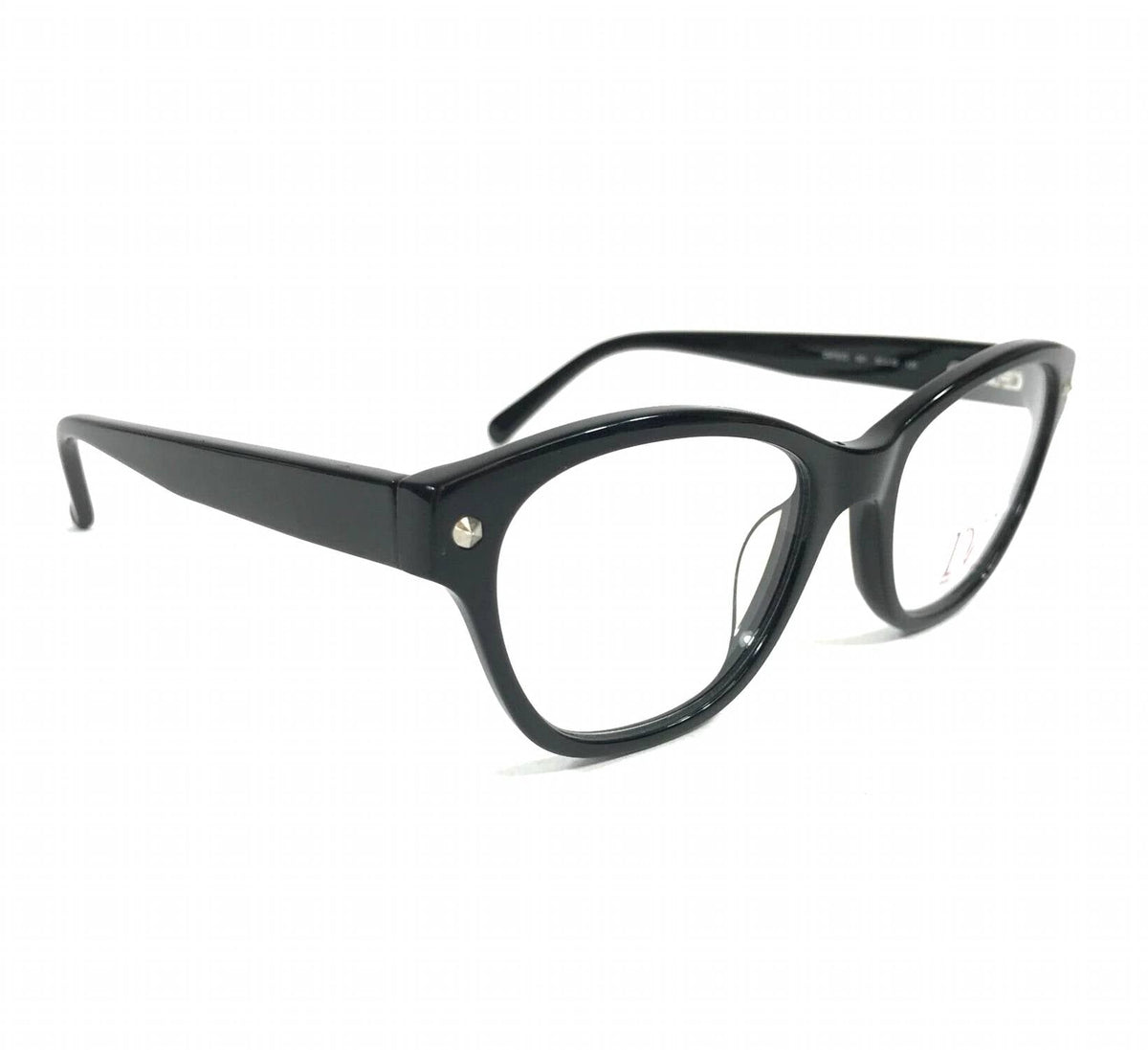 Montura para gafas de mujer de montura tipo gato color negro