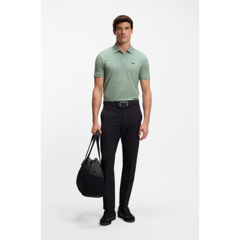 Polo de algodón con estampado
