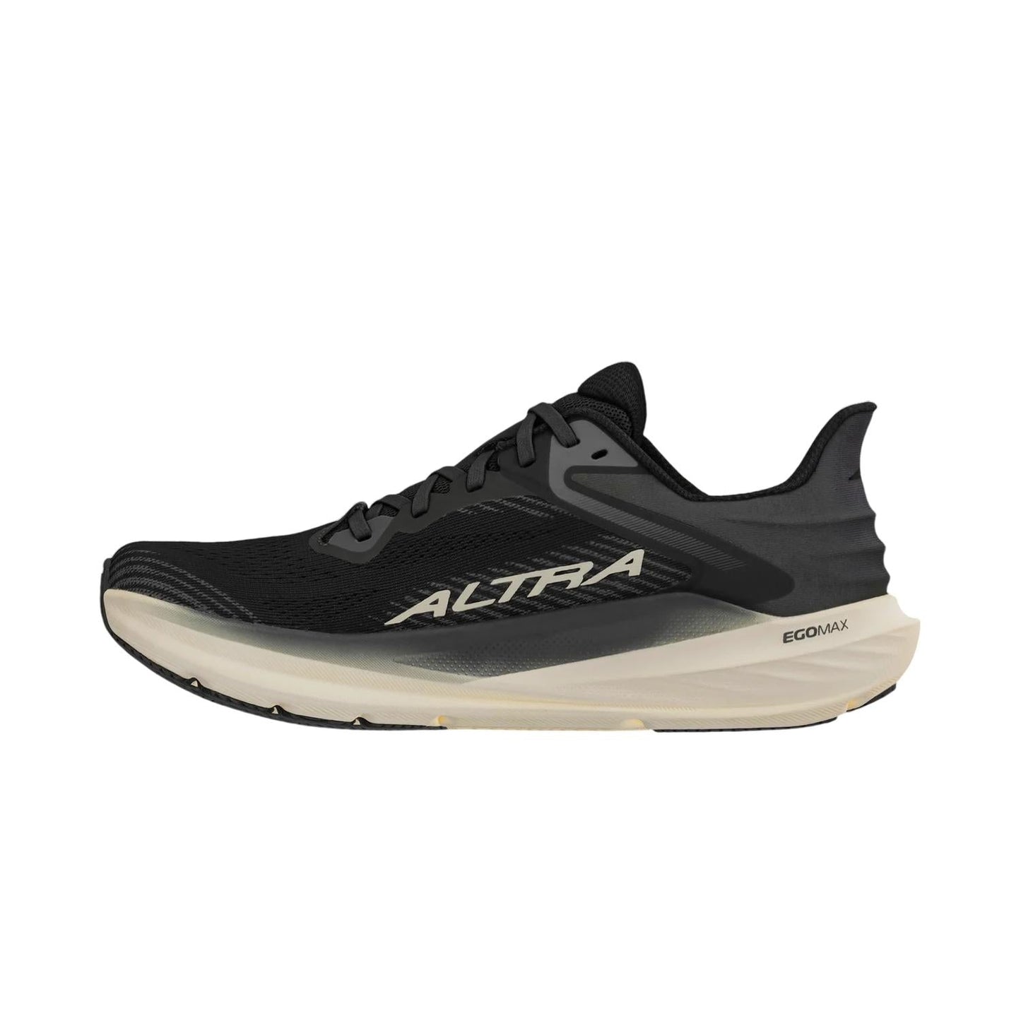 Tenis para correr de mujer color negro y blanco