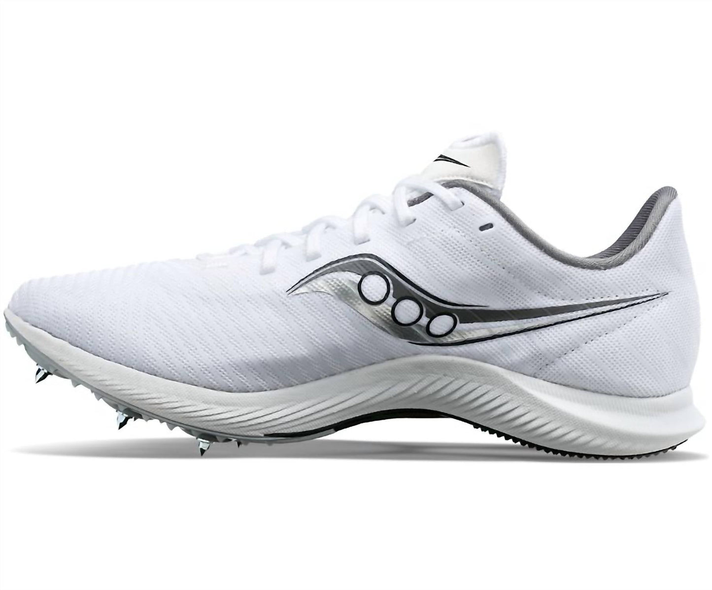 Zapatos de hombre color blanco y plateado