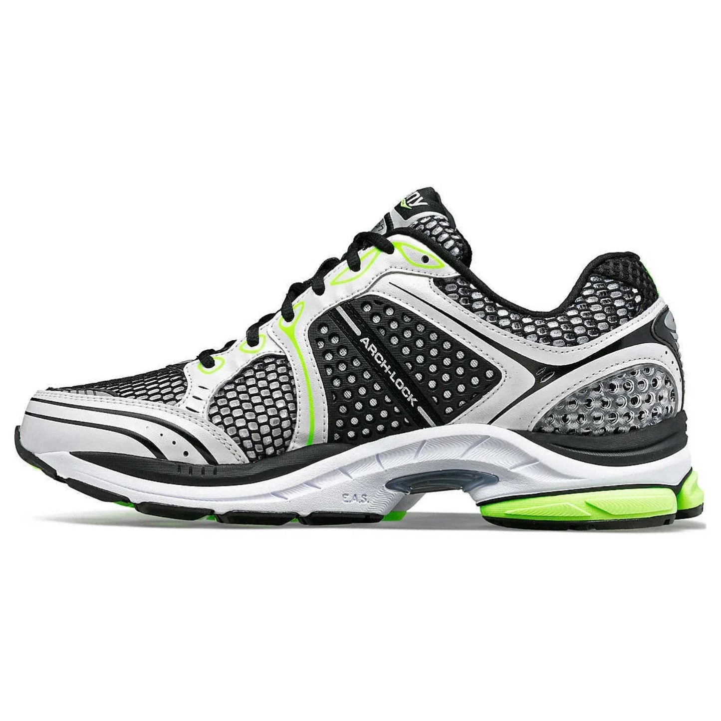 Tenis color negro y verde