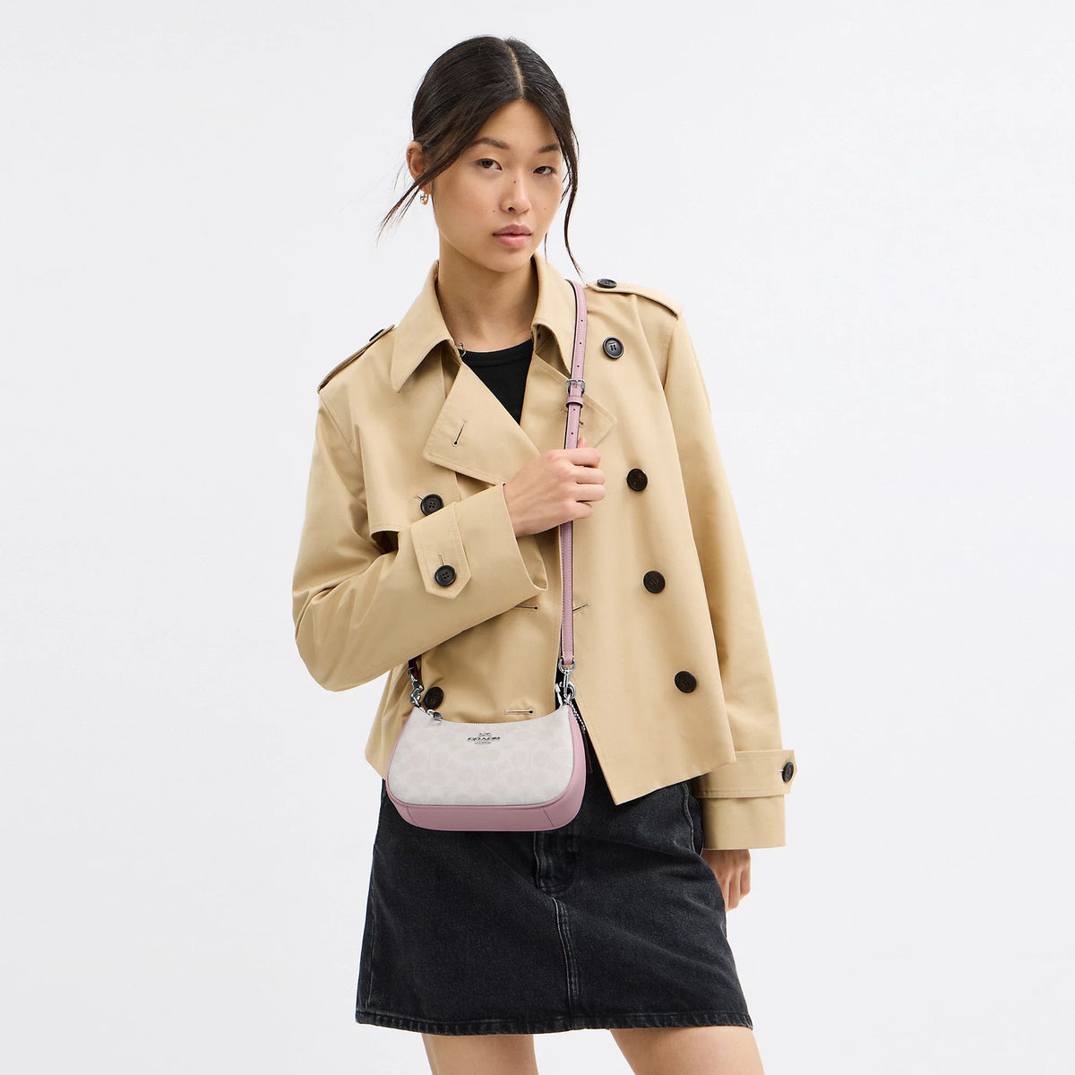 Bolso cruzado de lona