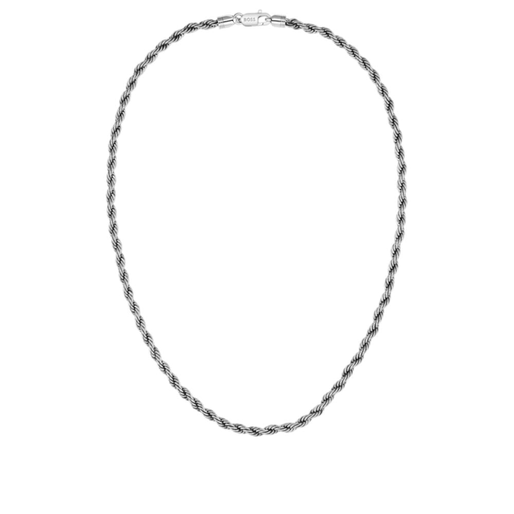 Collar color plateado