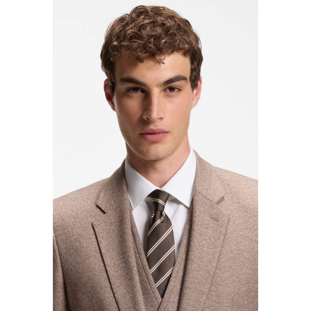 Corbata de mezcla de seda