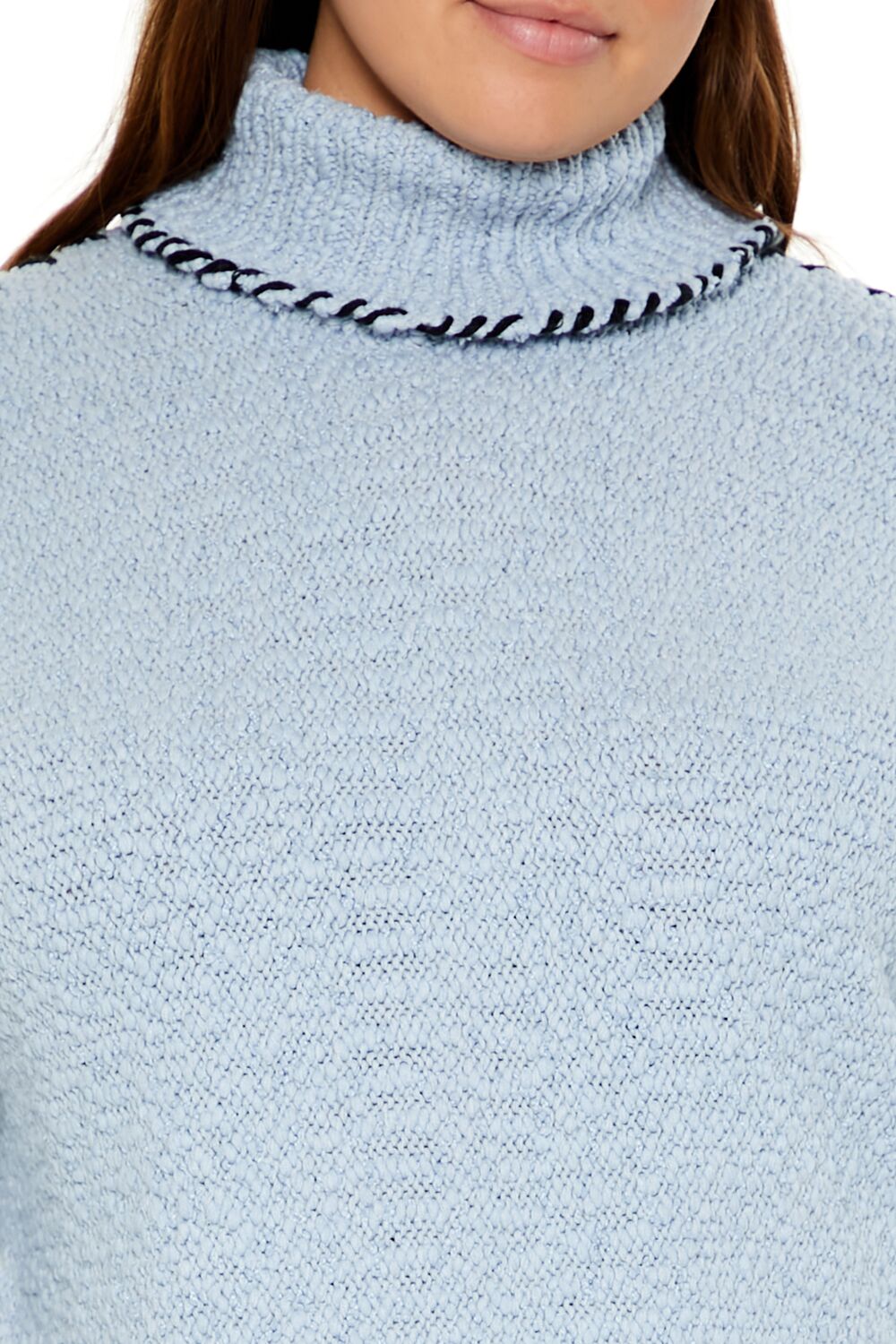 Suéter con cuello alto