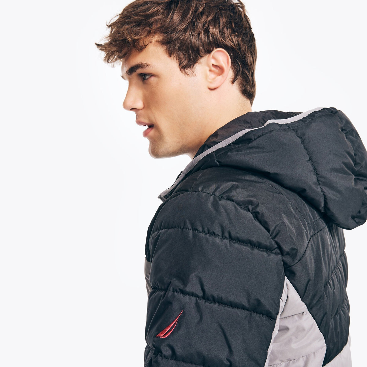 Chaqueta acolchada de hombre
