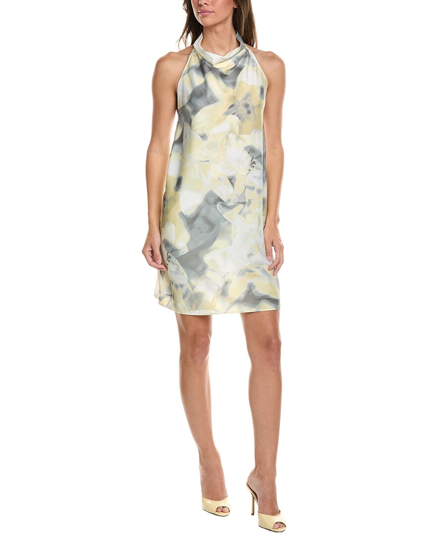 Vestido con cuello alto