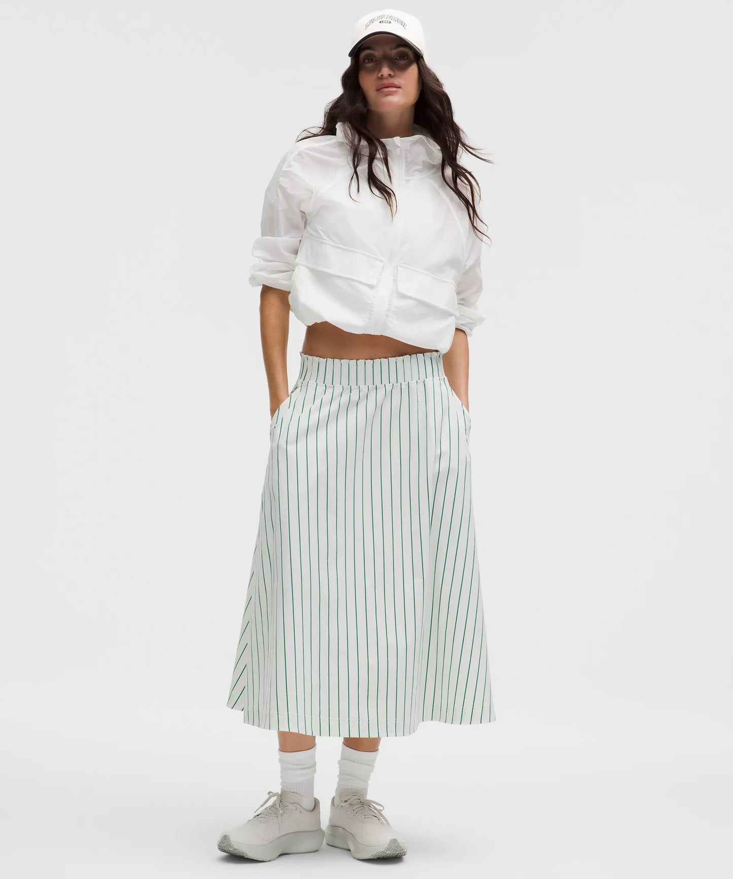 Falda midi con boleros