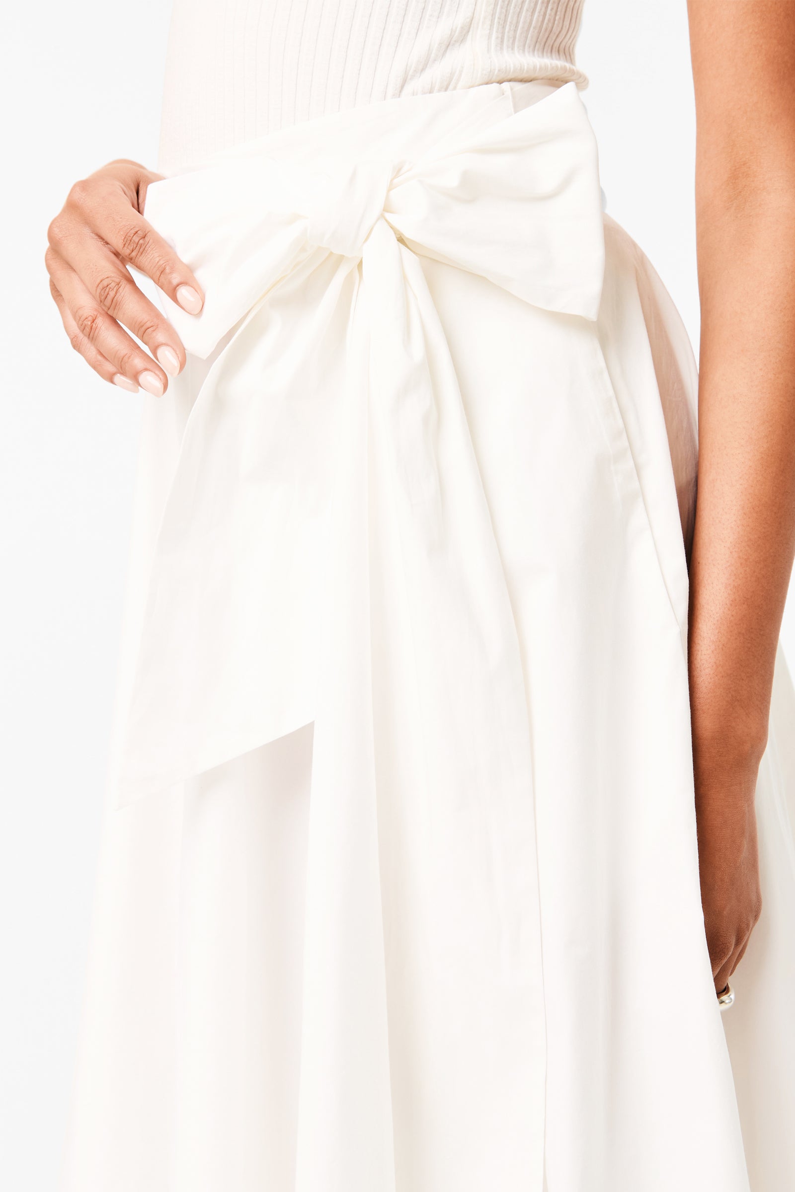 Falda midi