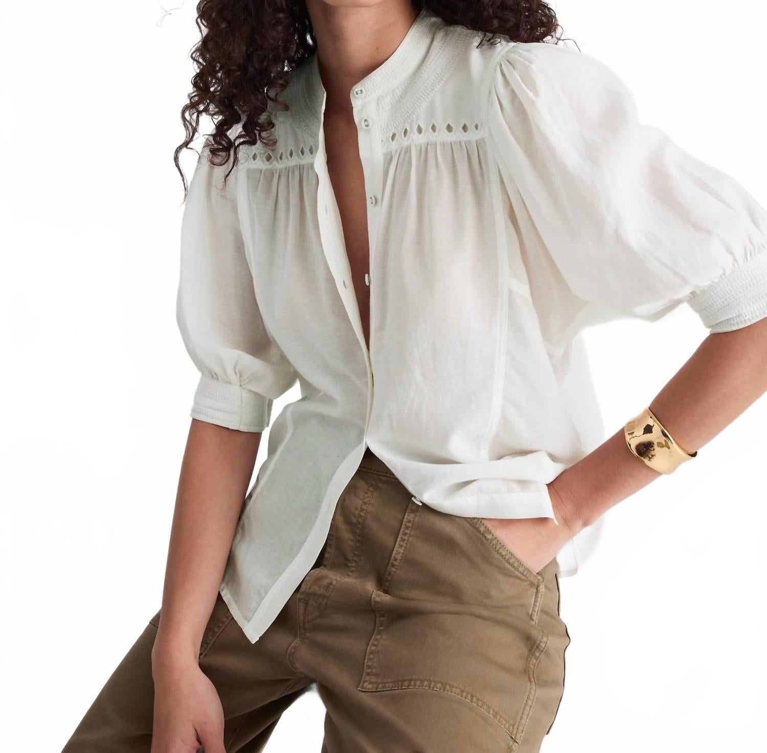 Camisa color blanco