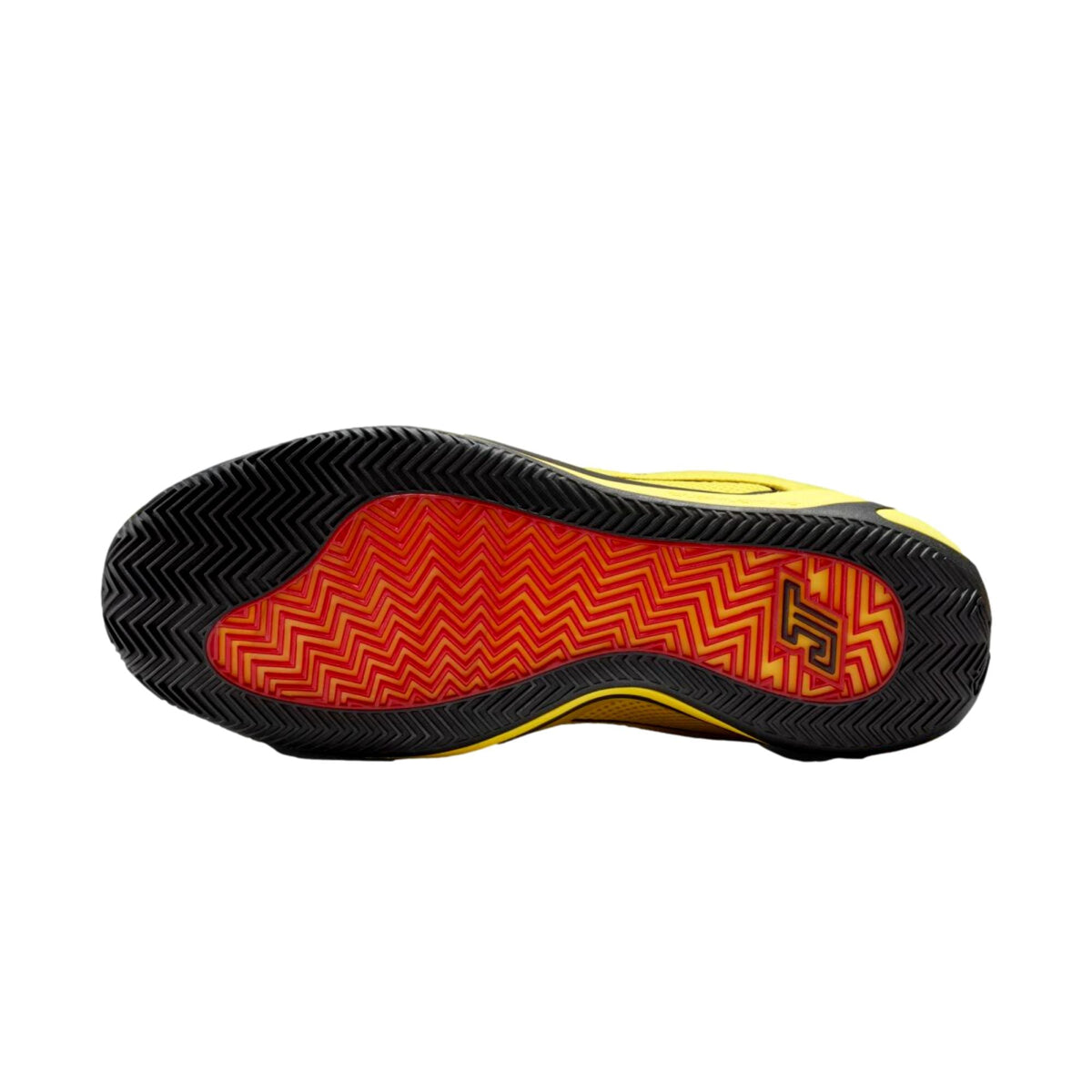Calzado de hombre color rojo y amarillo