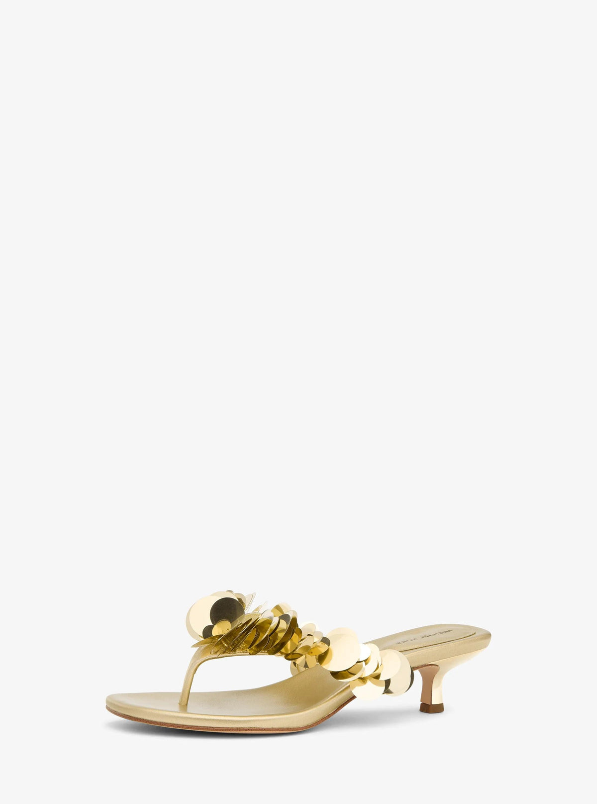 Sandalias con lentejuelas