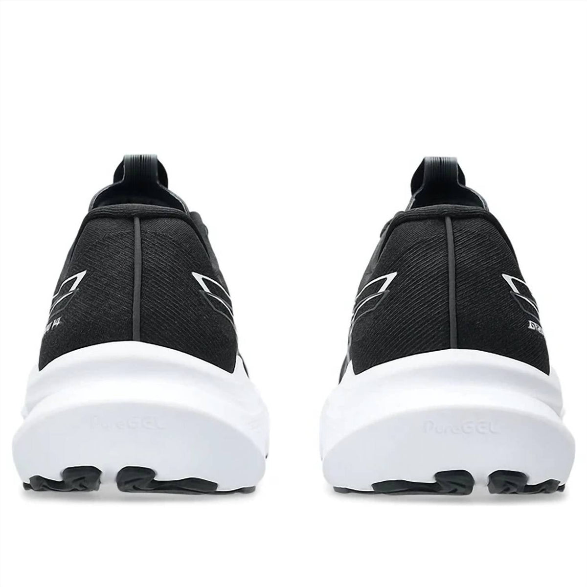 Tenis para correr de mujer color negro y blanco