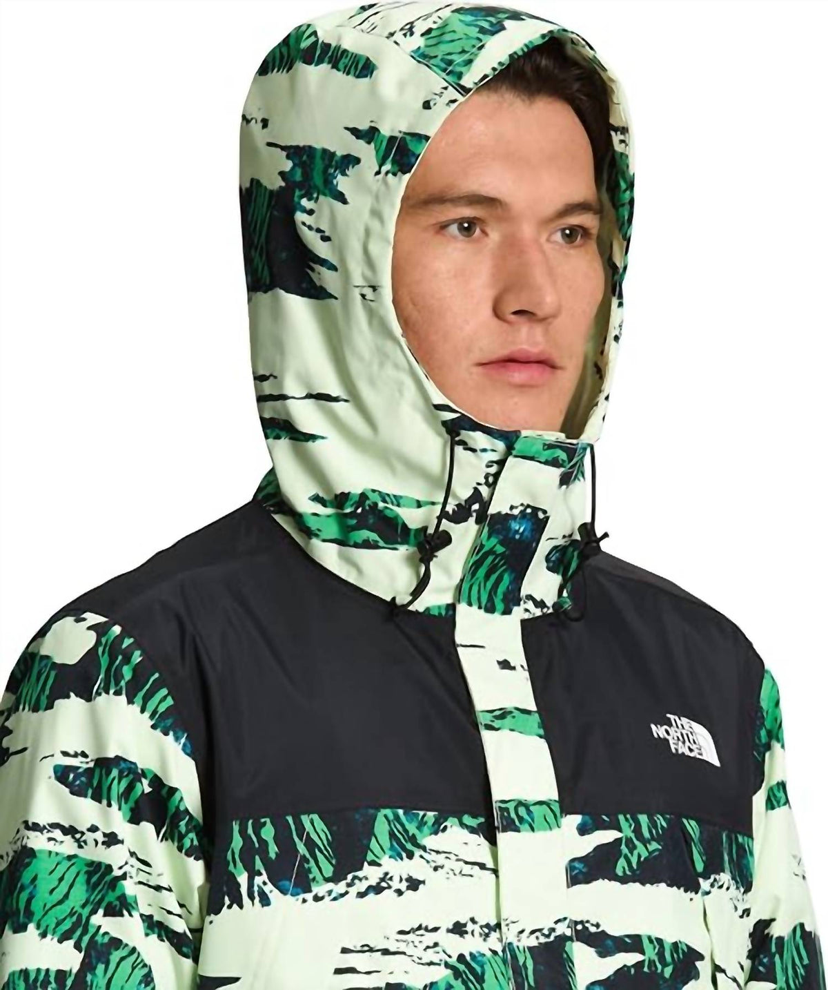 Chaqueta de hombre color negro y crema