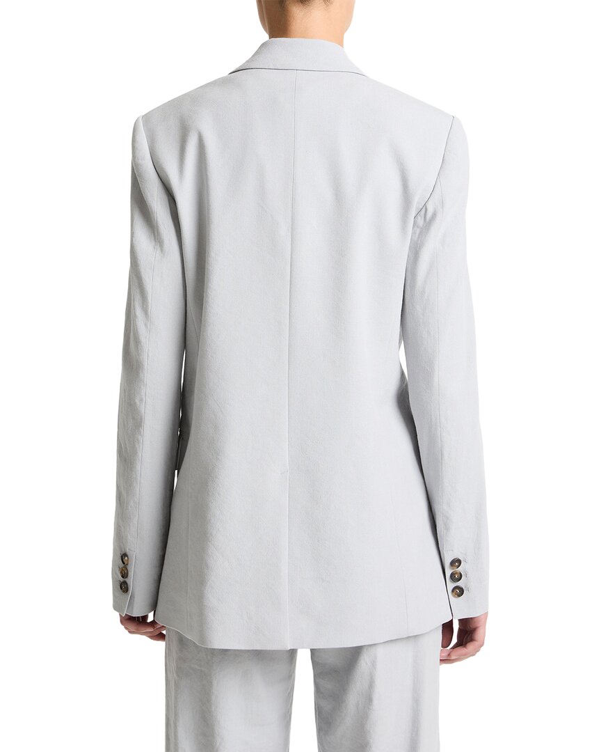 Blazer de mezcla de lino