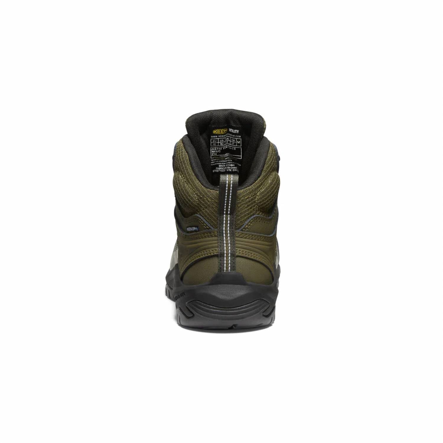 Botas de hombre impermeables color negro