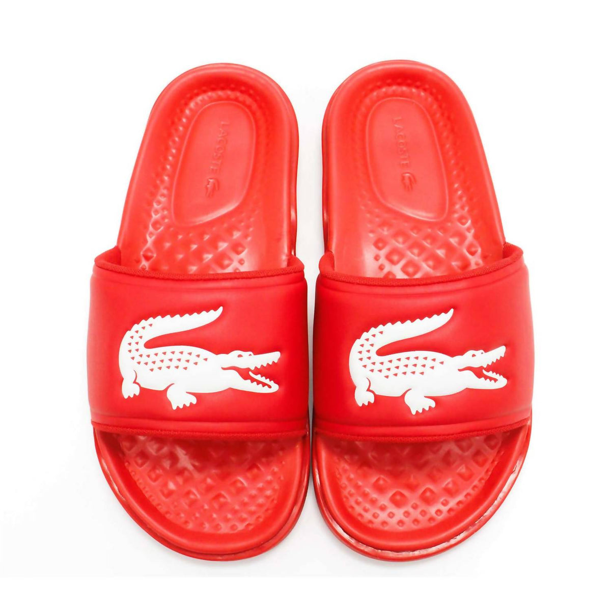 Sandalias de hombre color rojo